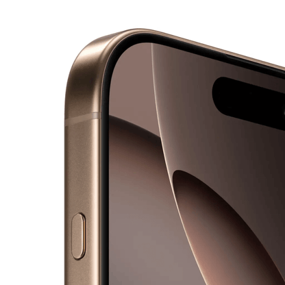 iPhone 16 Pro Max 1TB Desert Titanium hoek