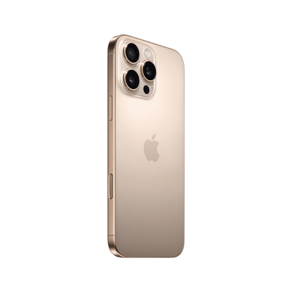 iPhone 16 Pro Max 1TB Desert Titanium achterkant