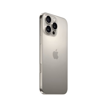 iPhone 16 Pro Max 1TB Naturel Titanium achterkant