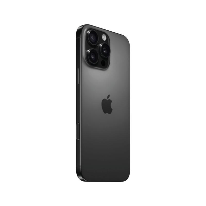 iPhone 16 Pro Max 1TB Zwart Titanium achterkant