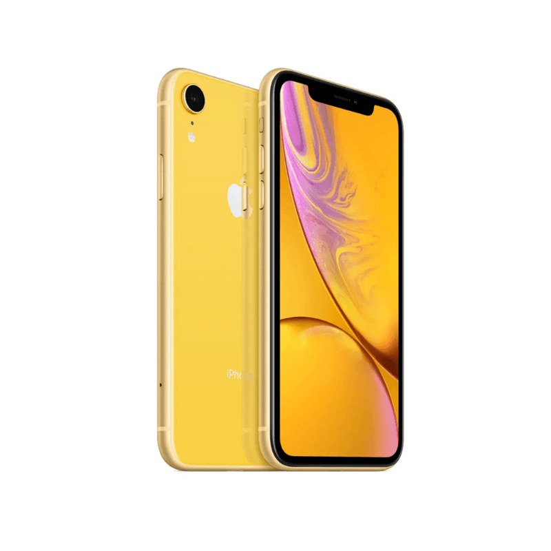 iPhone XR 128GB Geel voorkant