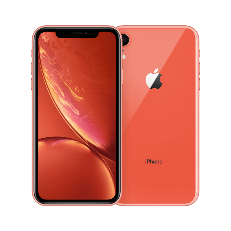 iPhone XR 128GB Koraal voorkant