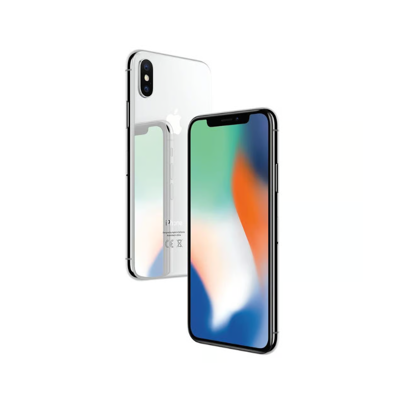 iPhone X zilver 2