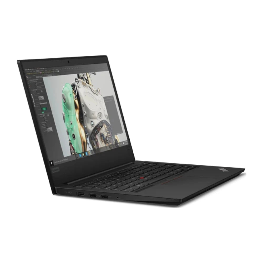 Lenovo ThinkPad E495 (2019) in Zwart, foto 2