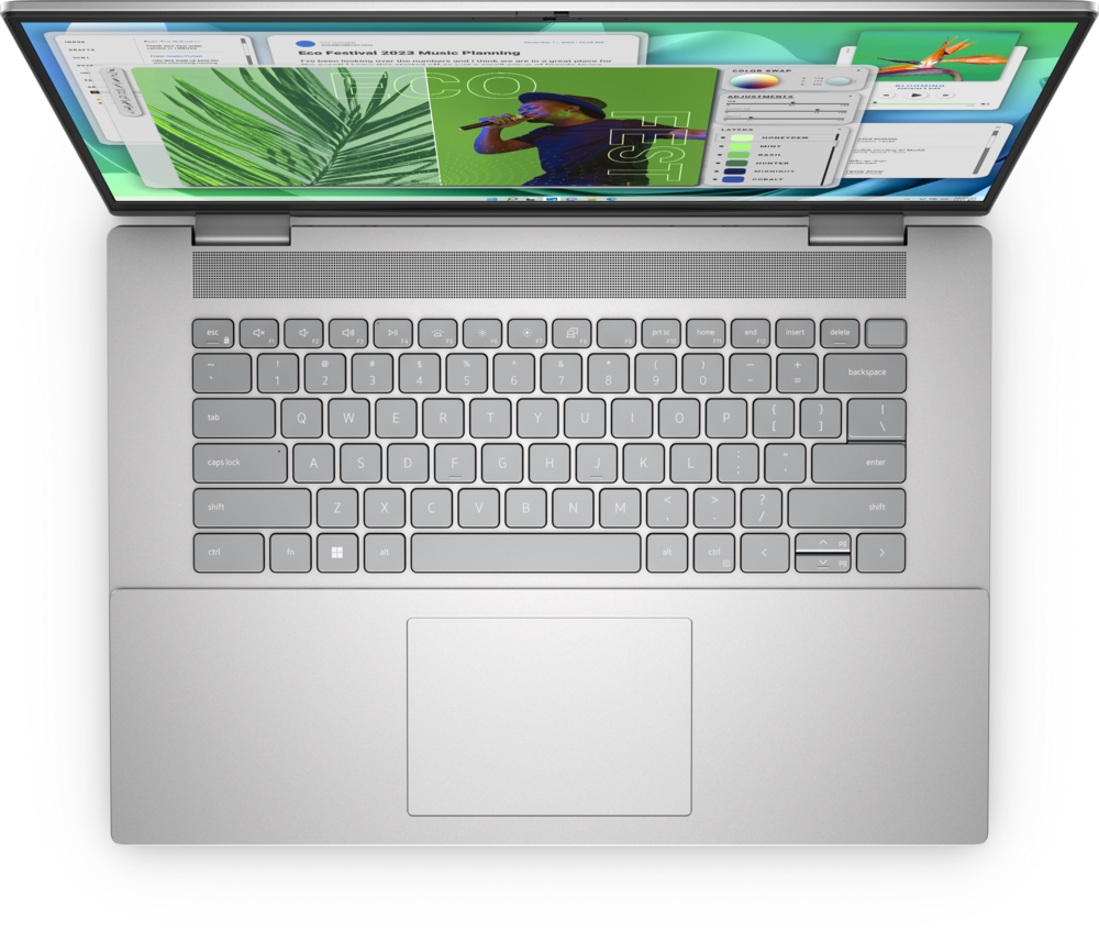 Dell Inspiron 16 Plus 7630 (2023) in Zilver, foto 4