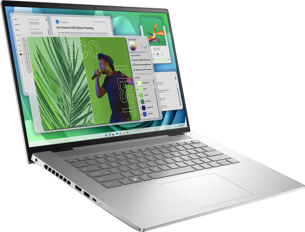 Dell Inspiron 16 Plus 7630 2023 in Zilver
