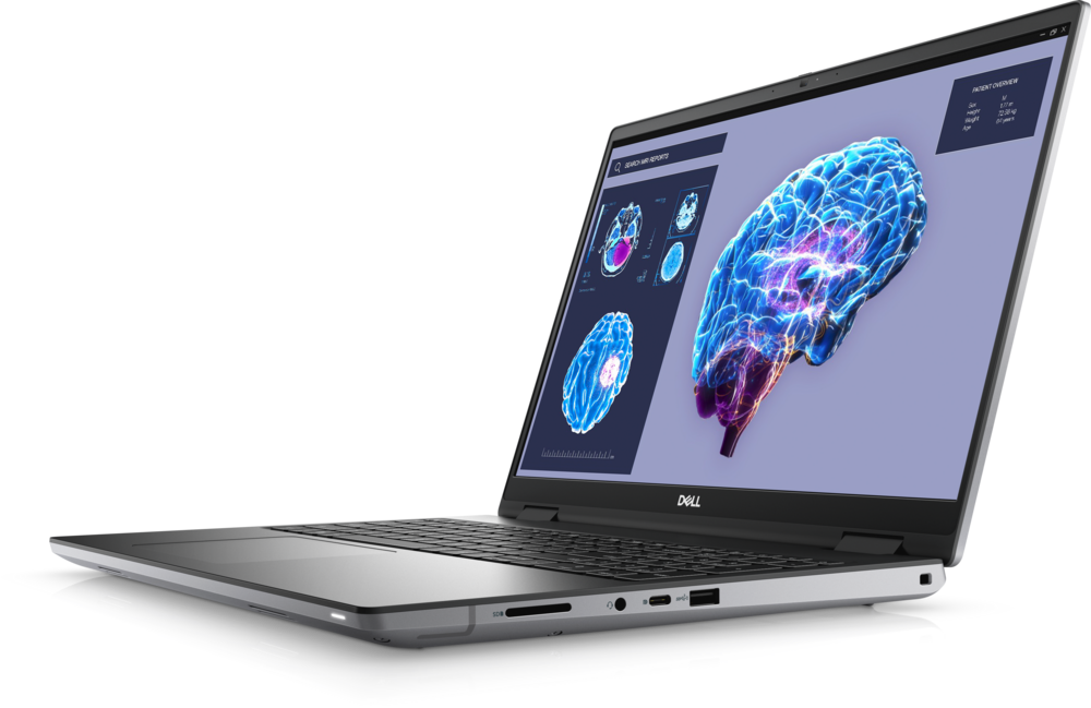 Dell Precision 7680 (2023) in Grijs, foto 2