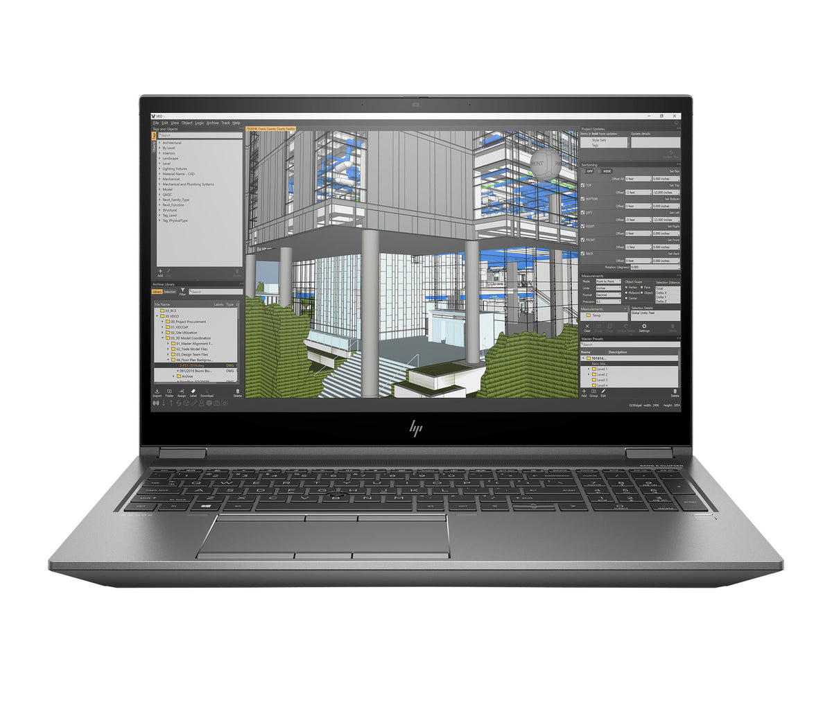 HP ZBook Fury 15 G8 (2021) in Grijs, foto 2