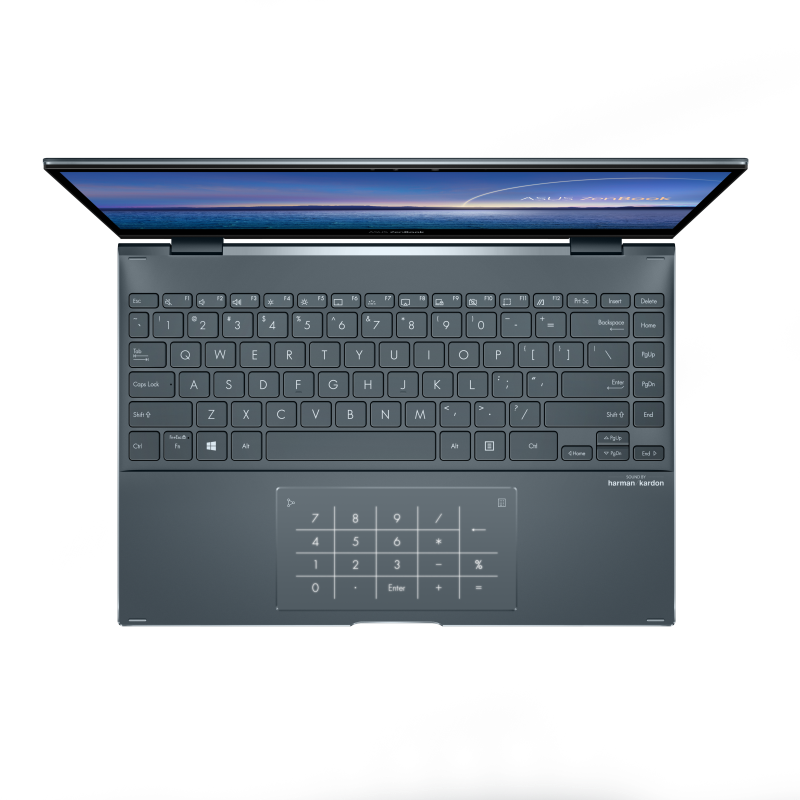 Asus Zenbook Flip 13 UX363 (2020) in Grijs, foto 4