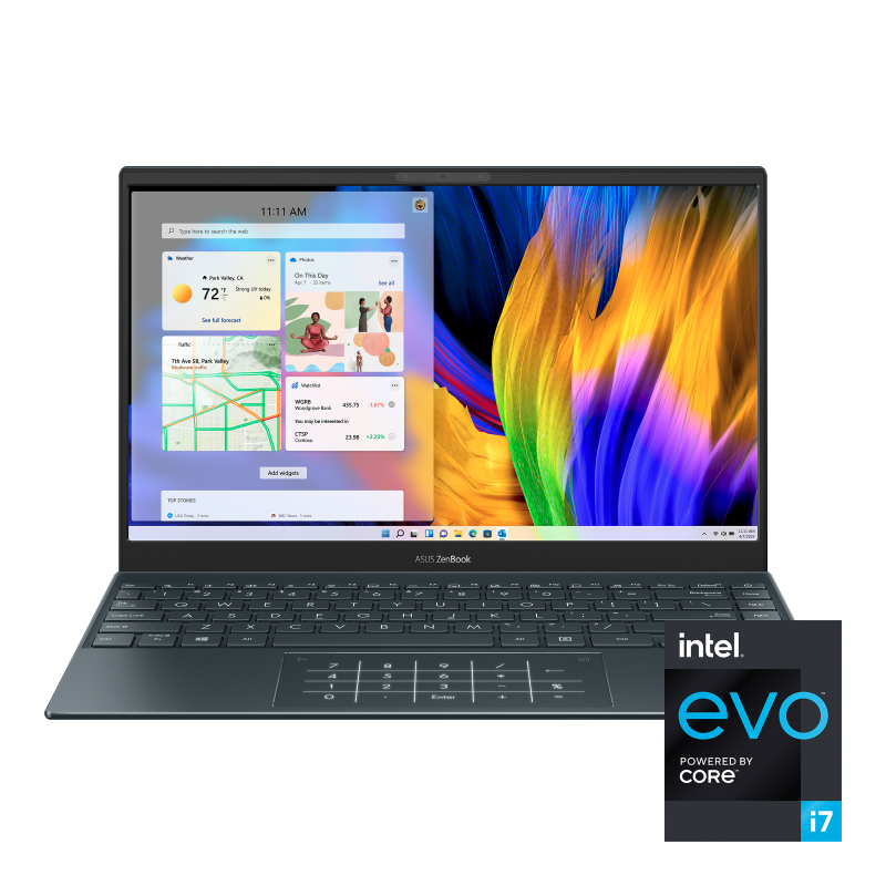 Asus Zenbook 13 UX325 (2020) in Grijs, foto 3