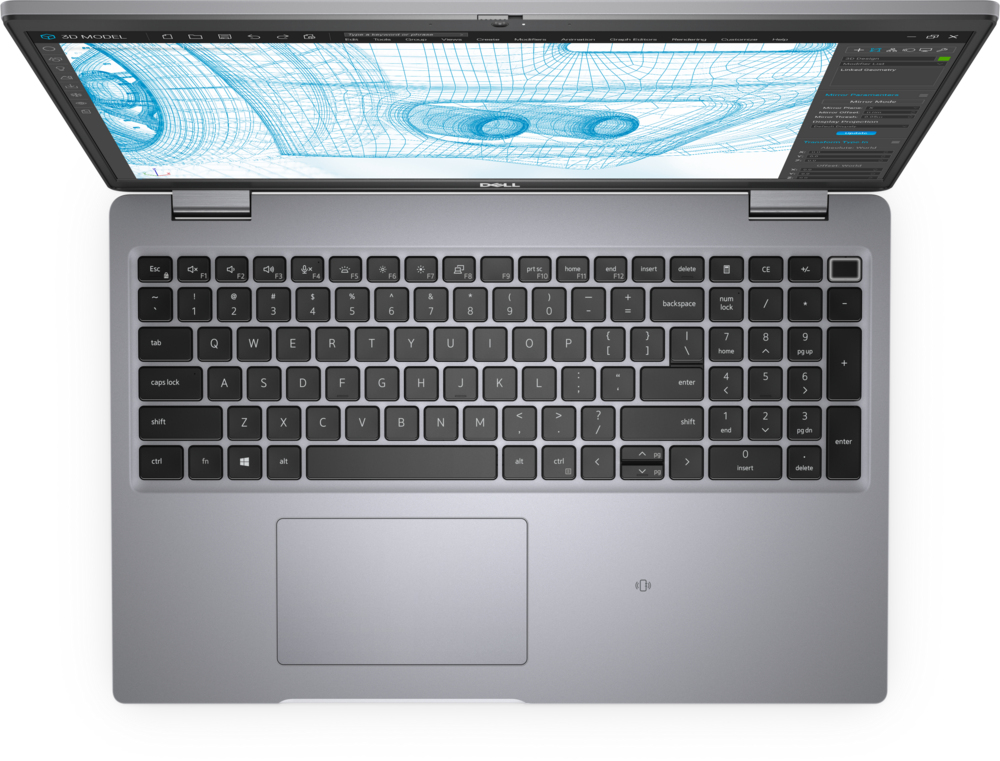 Dell Precision 3561 (2021) in Grijs, foto 2